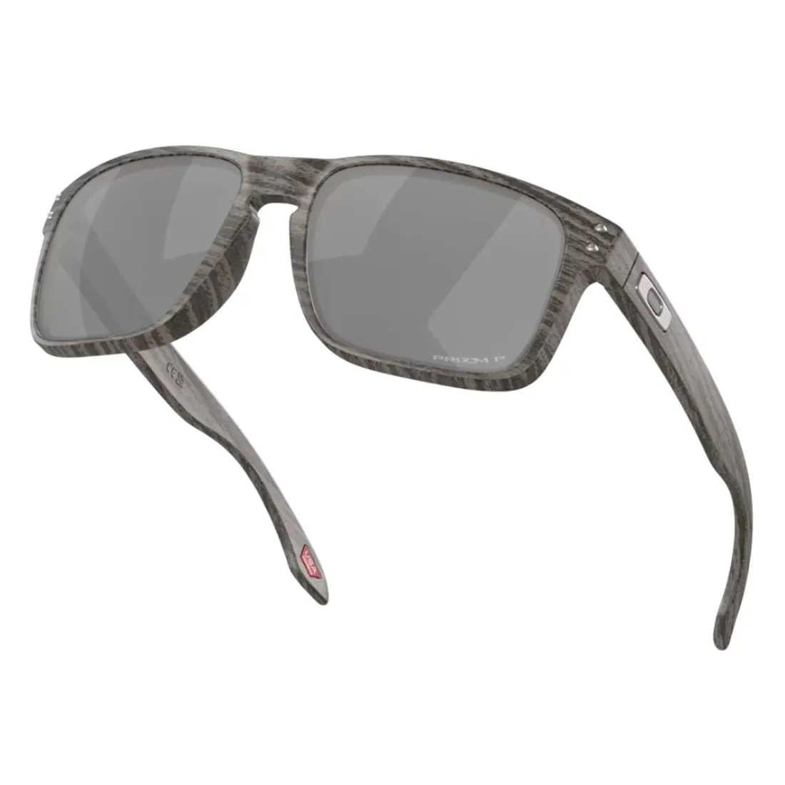 Oakley Holbrook Sunglasses - Woodgrain/Prizm Black Polarised