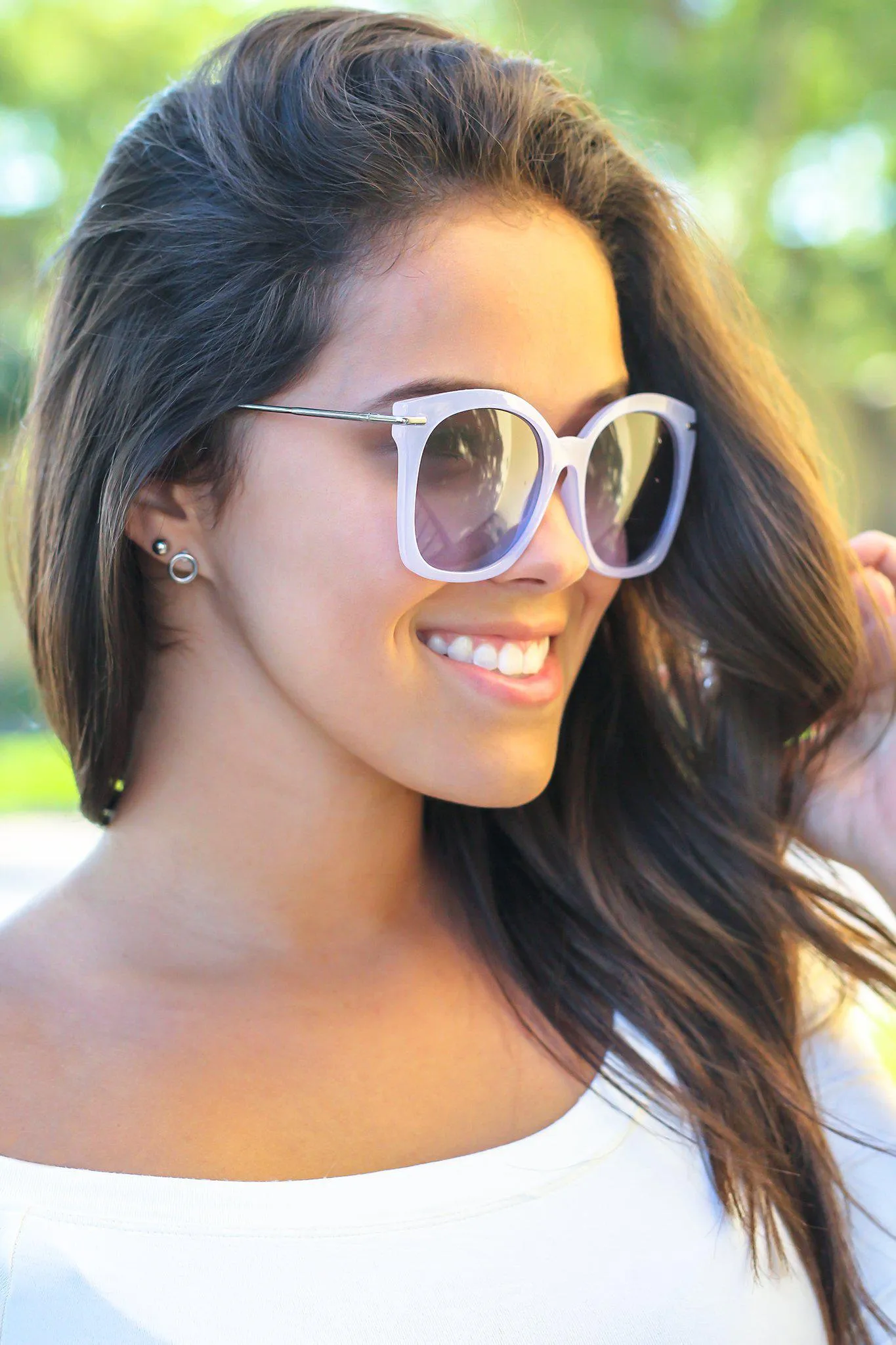 Pastel Blue Sunglasses