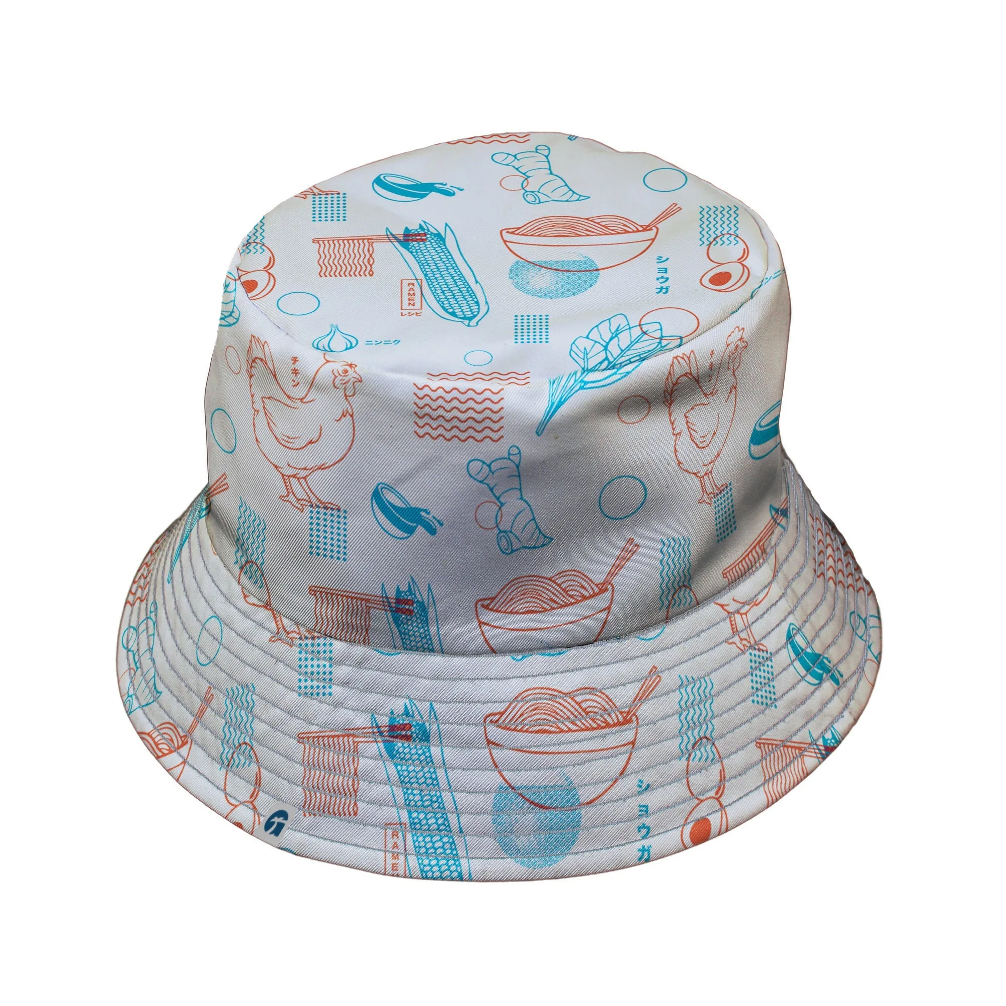 Ramen Recipe Japanese Bucket Hat