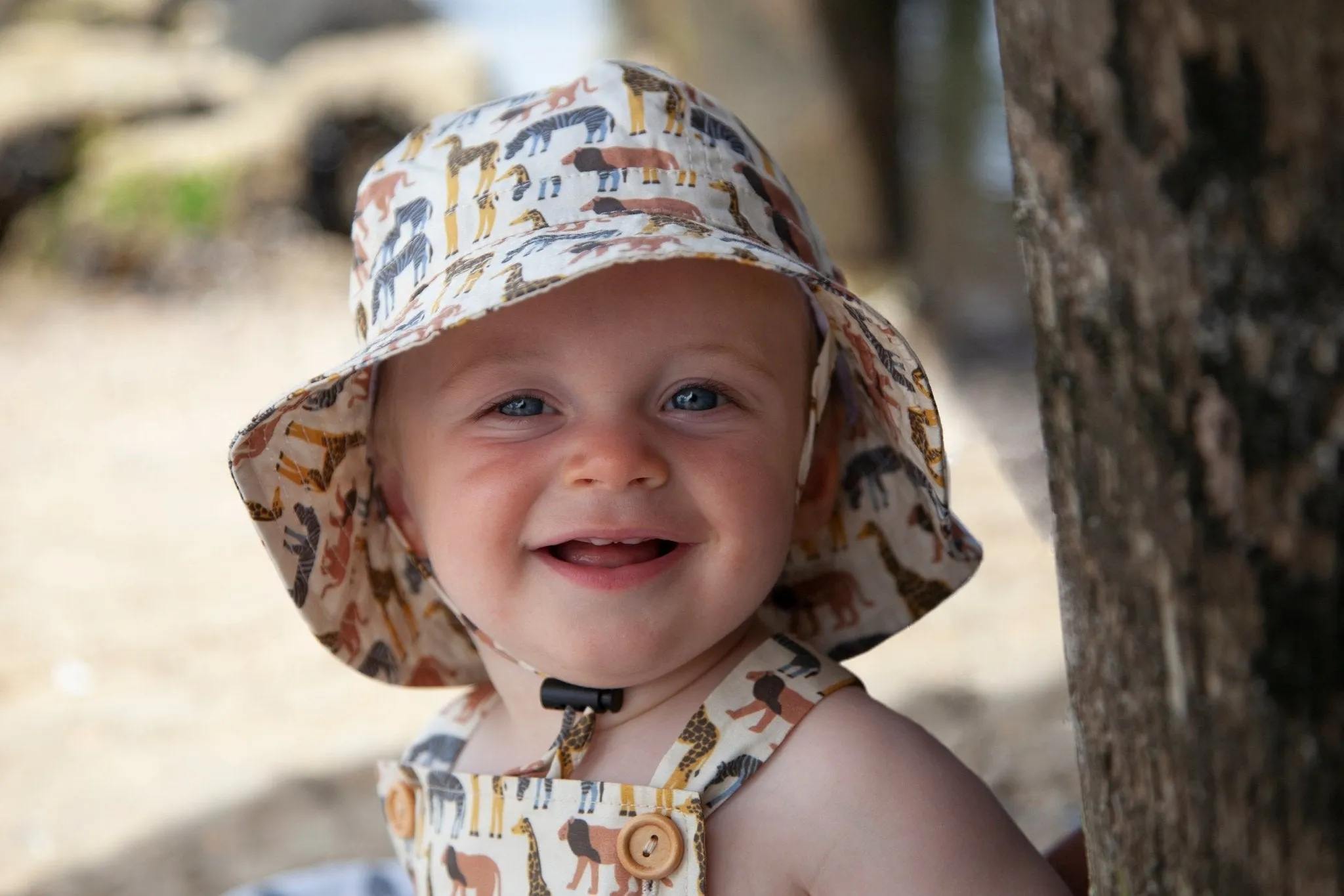 Safari Wide Brim Infant Sunhat