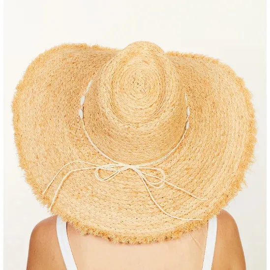 Shell Braid Cowrie Sun Hat