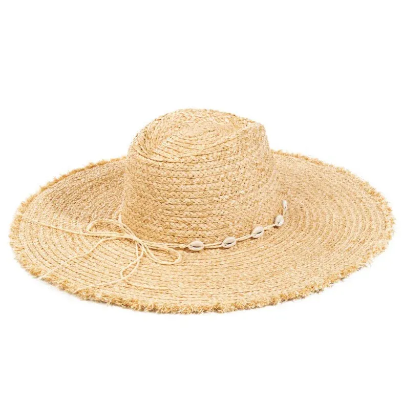 Shell Braid Cowrie Sun Hat