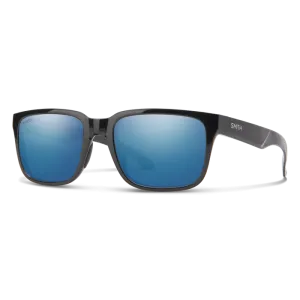 Smith Headliner Black Frame - ChromaPop Polarized Blue Mirror Lens - Polarized Sunglasses