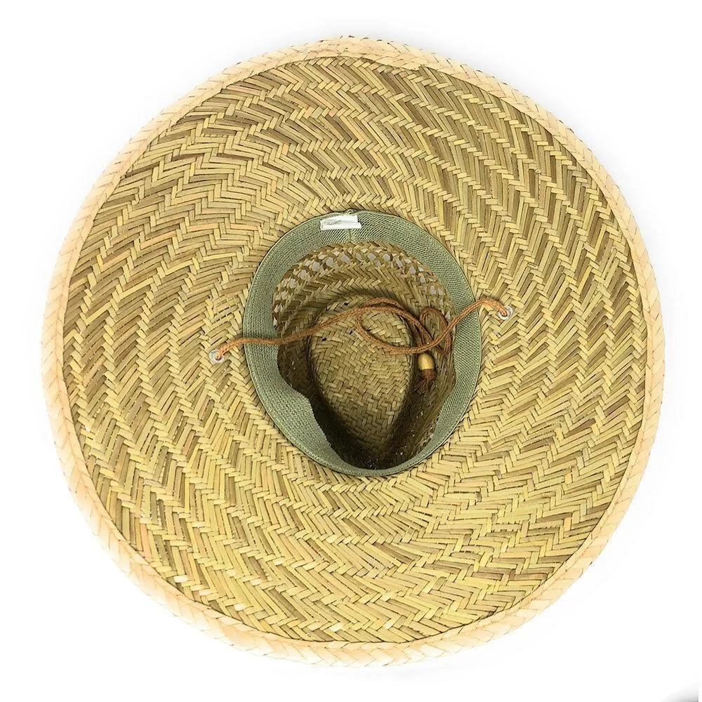 Stylish Straw Hats Caps Lifeguard Sombrero Postal Sun Beach Wide Brim Unisex