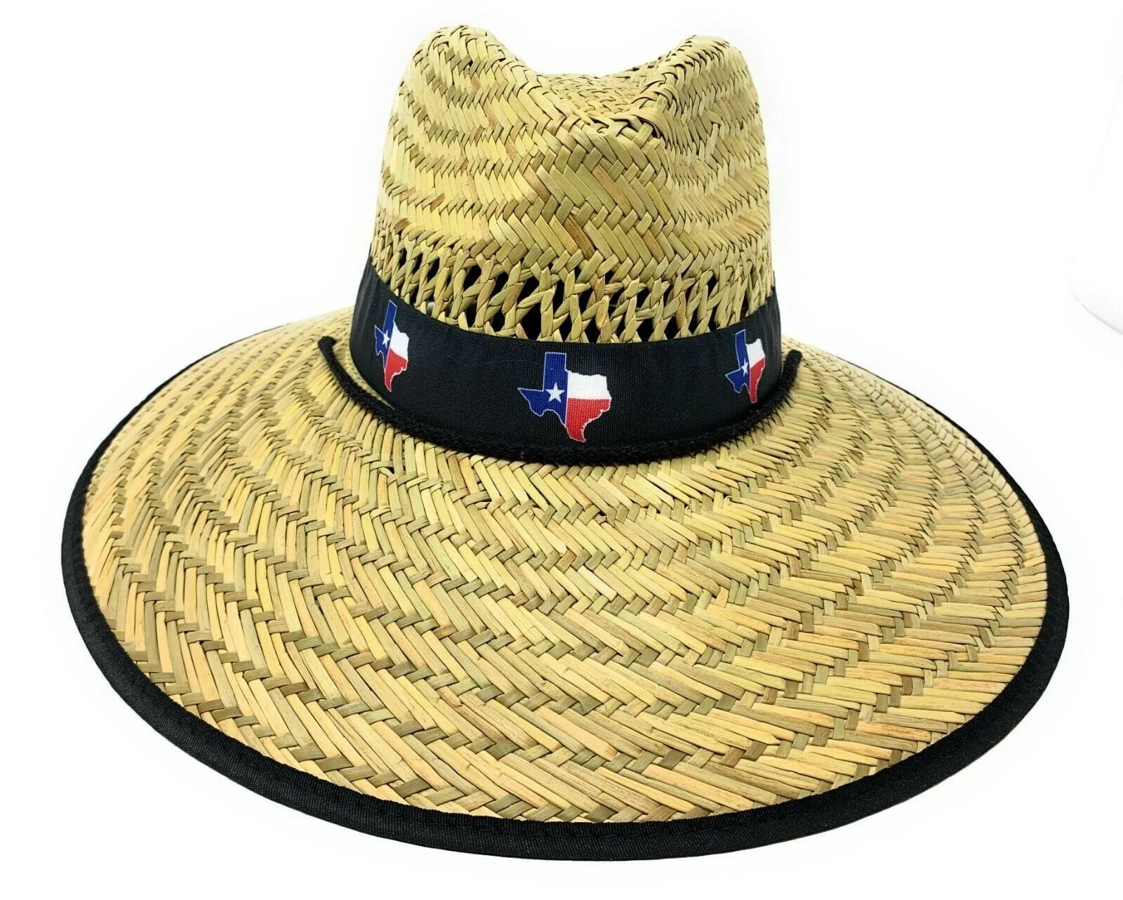 Stylish Straw Hats Caps Lifeguard Sombrero Postal Sun Beach Wide Brim Unisex