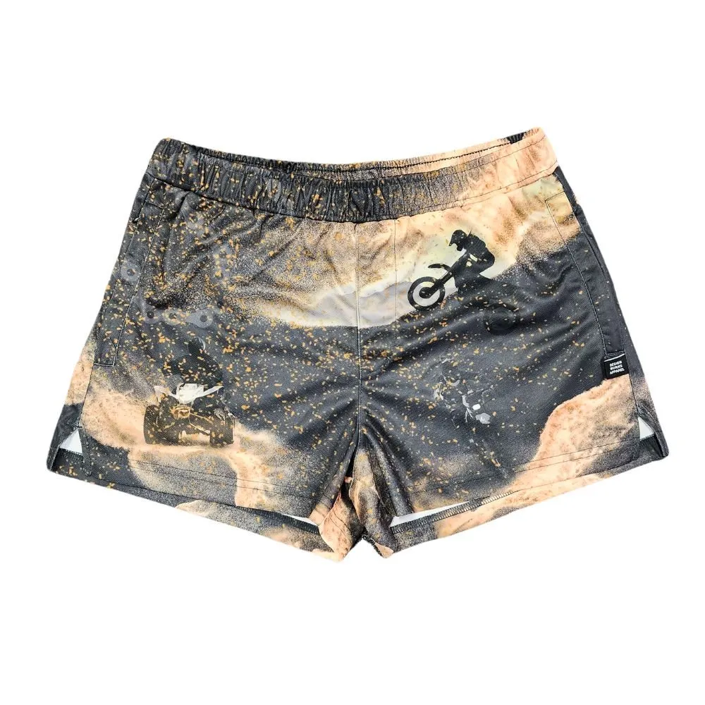 Sun Safe Footy Shorts - Dirt Bikes