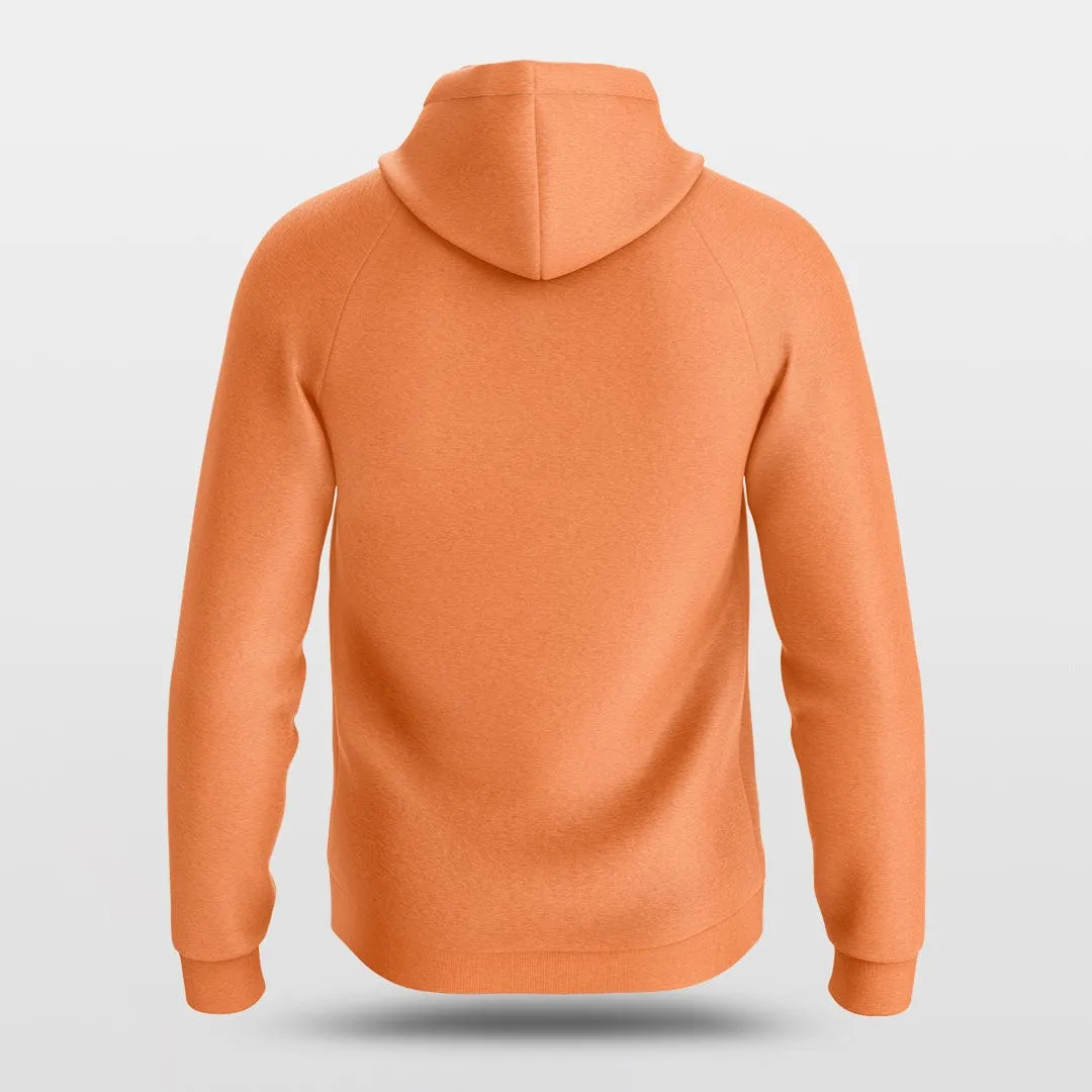 Tigroid - Customized Long Sleeve Hoodie Pullover Orange