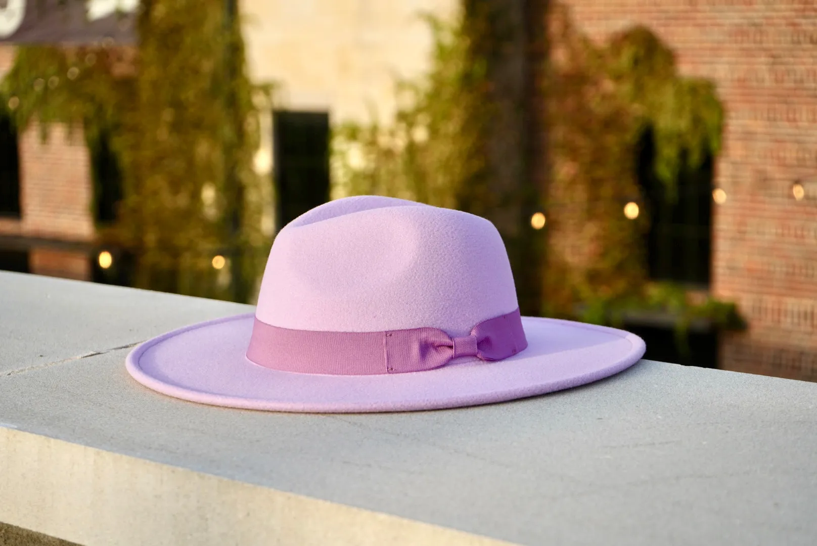 Tori Wide Brim - Purple