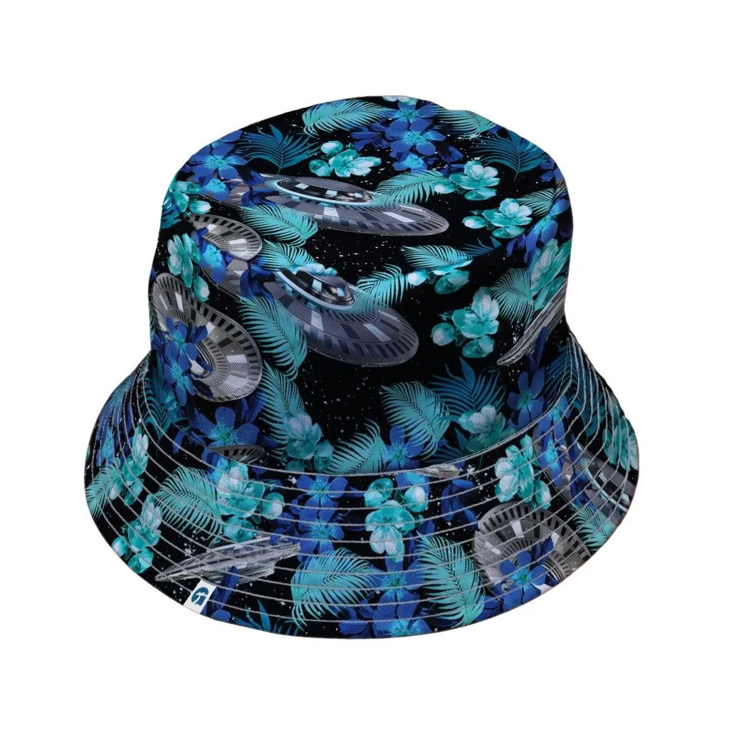 Tropical UFO Space Bucket Hat