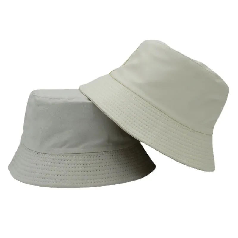 Vegan Leather Trendy Winter Bucket Hats