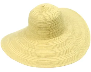 Wide Brim Braided Straw Floppy Hat