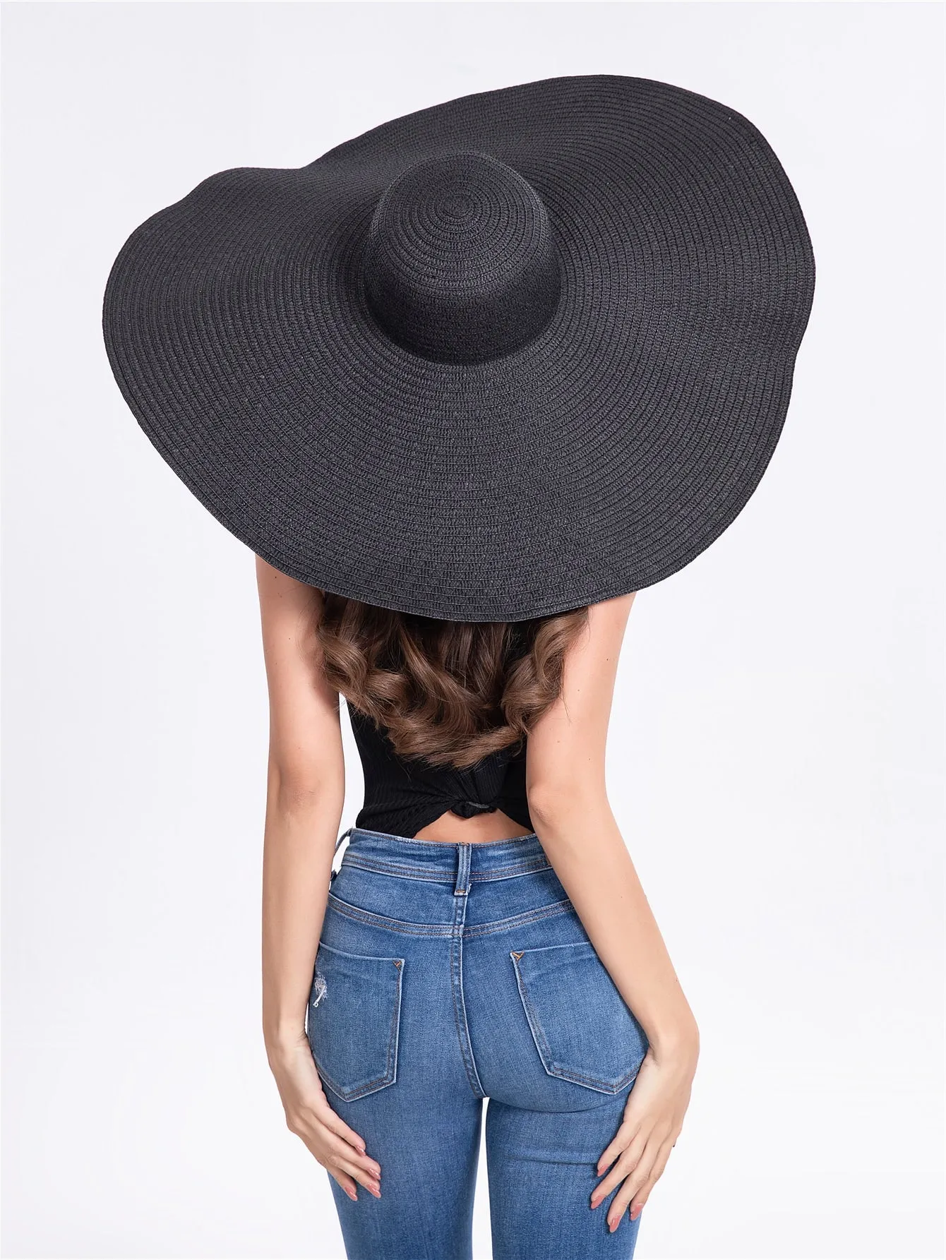 Wide Brim Straw Hat