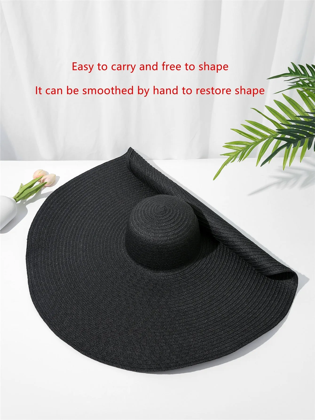 Wide Brim Straw Hat