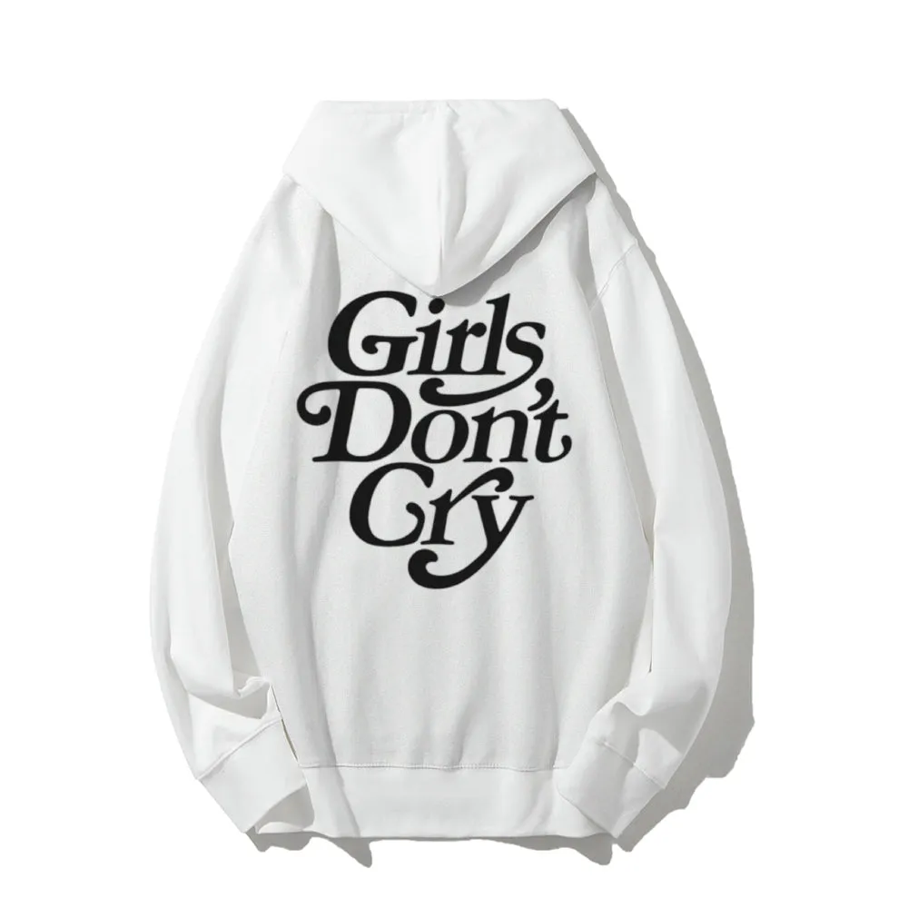 Women GIRLS DON'T CRY Graphic Hoodies