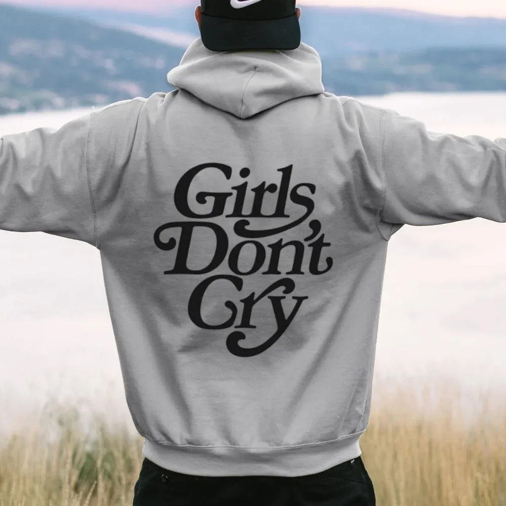 Women GIRLS DON'T CRY Graphic Hoodies