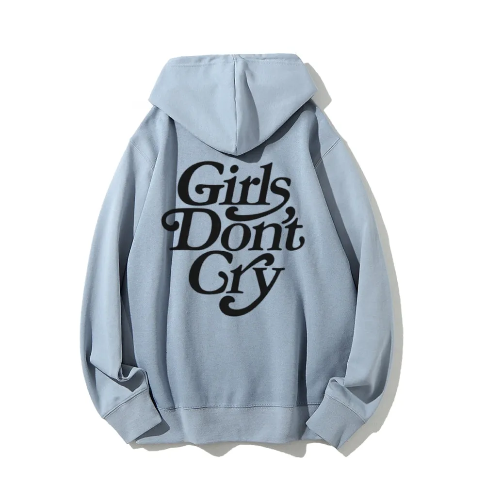 Women GIRLS DON'T CRY Graphic Hoodies