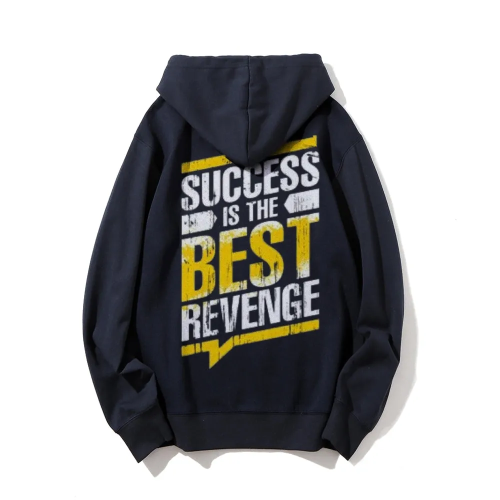 Women SUCCESS IS THE BEST REVENGE Graphic Hoodies