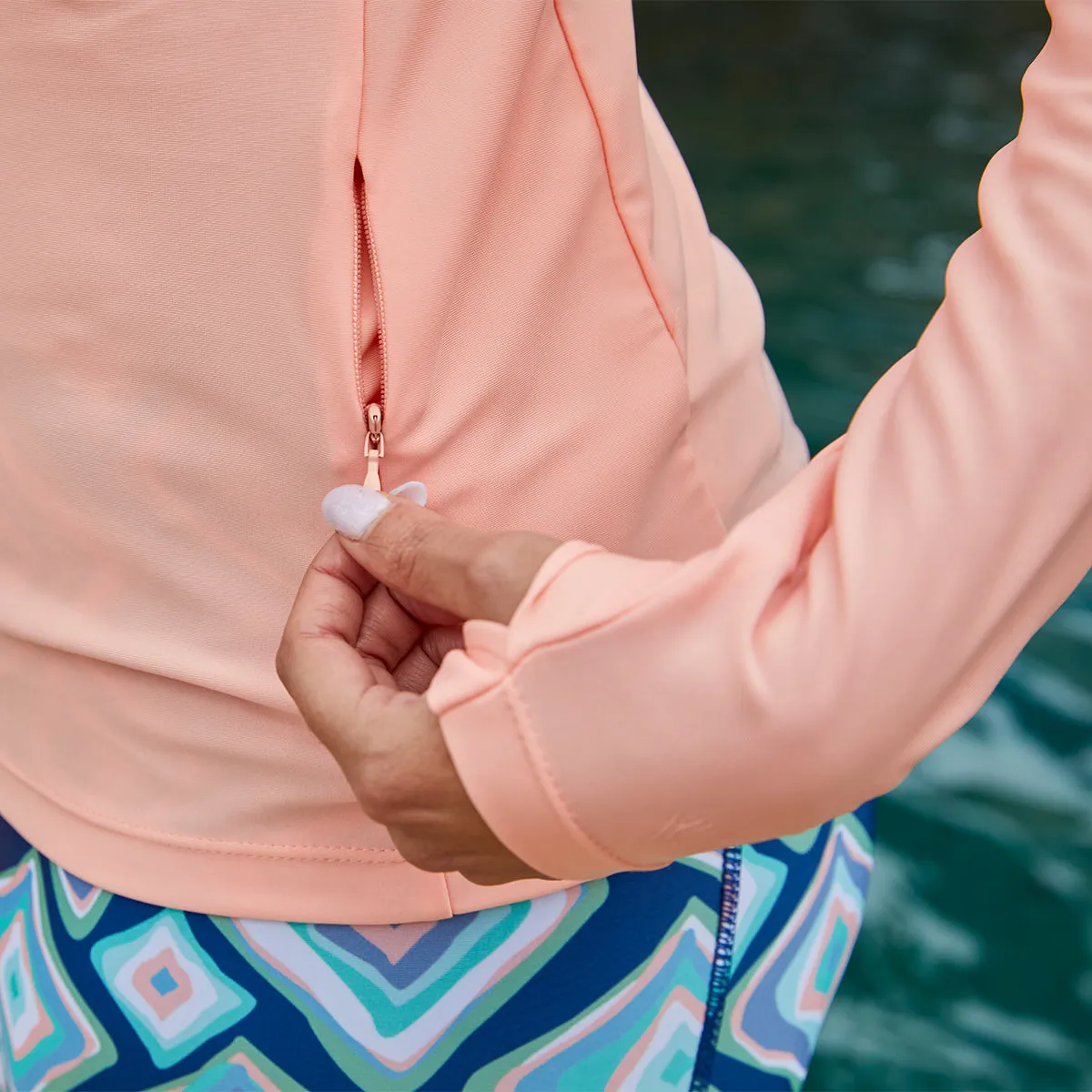 Women's Long Sleeve Crew Sun & Swim Shirt | FINAL SALE