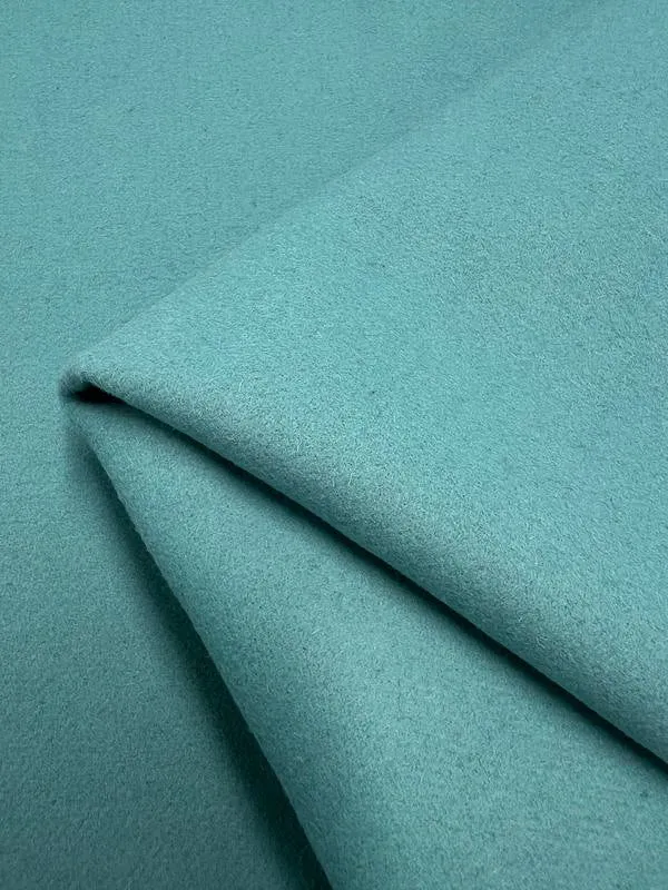 Wool Cashmere - Aqua Sea - 150cm