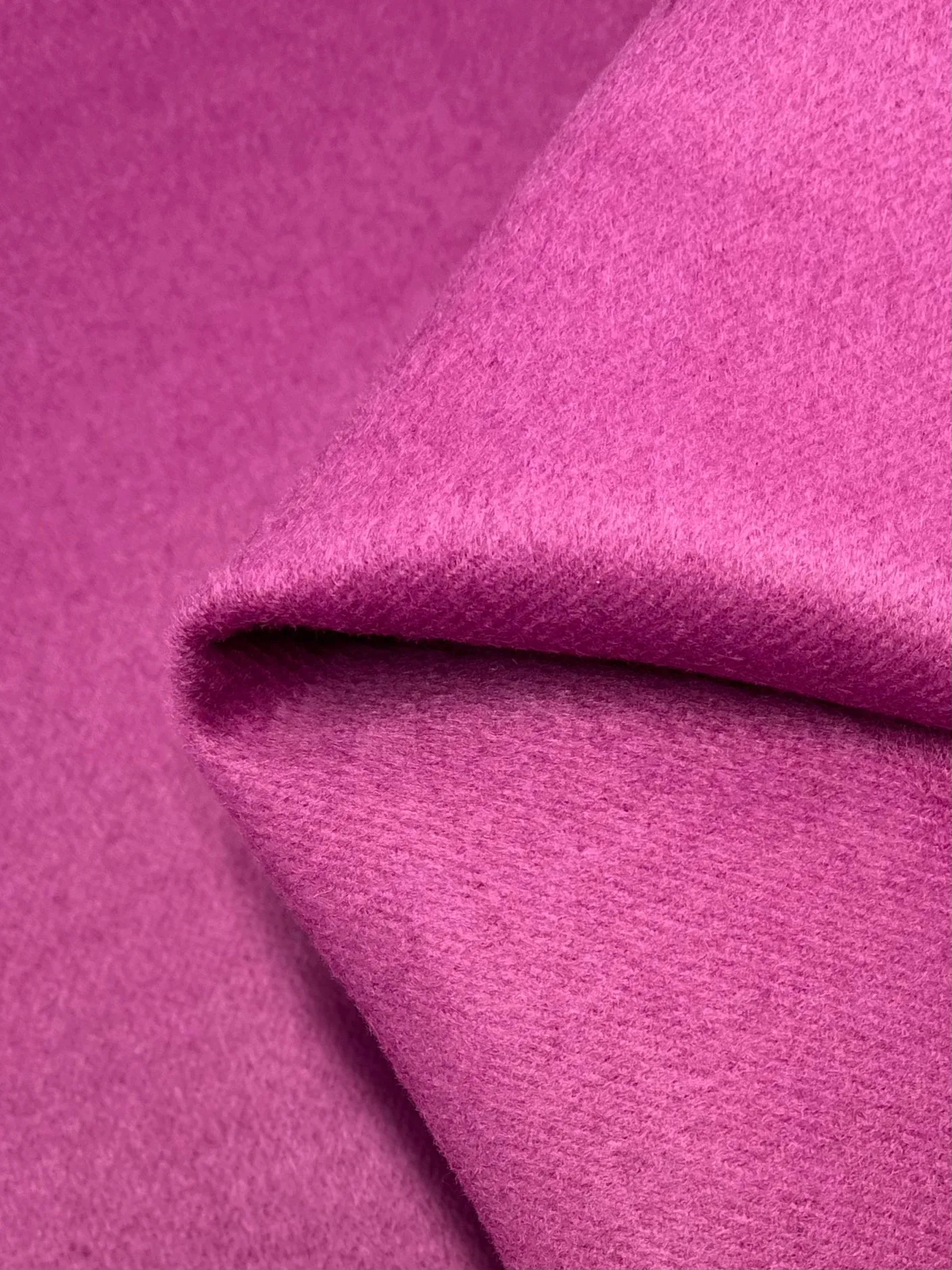 Wool Cashmere - Raspberry - 150cm