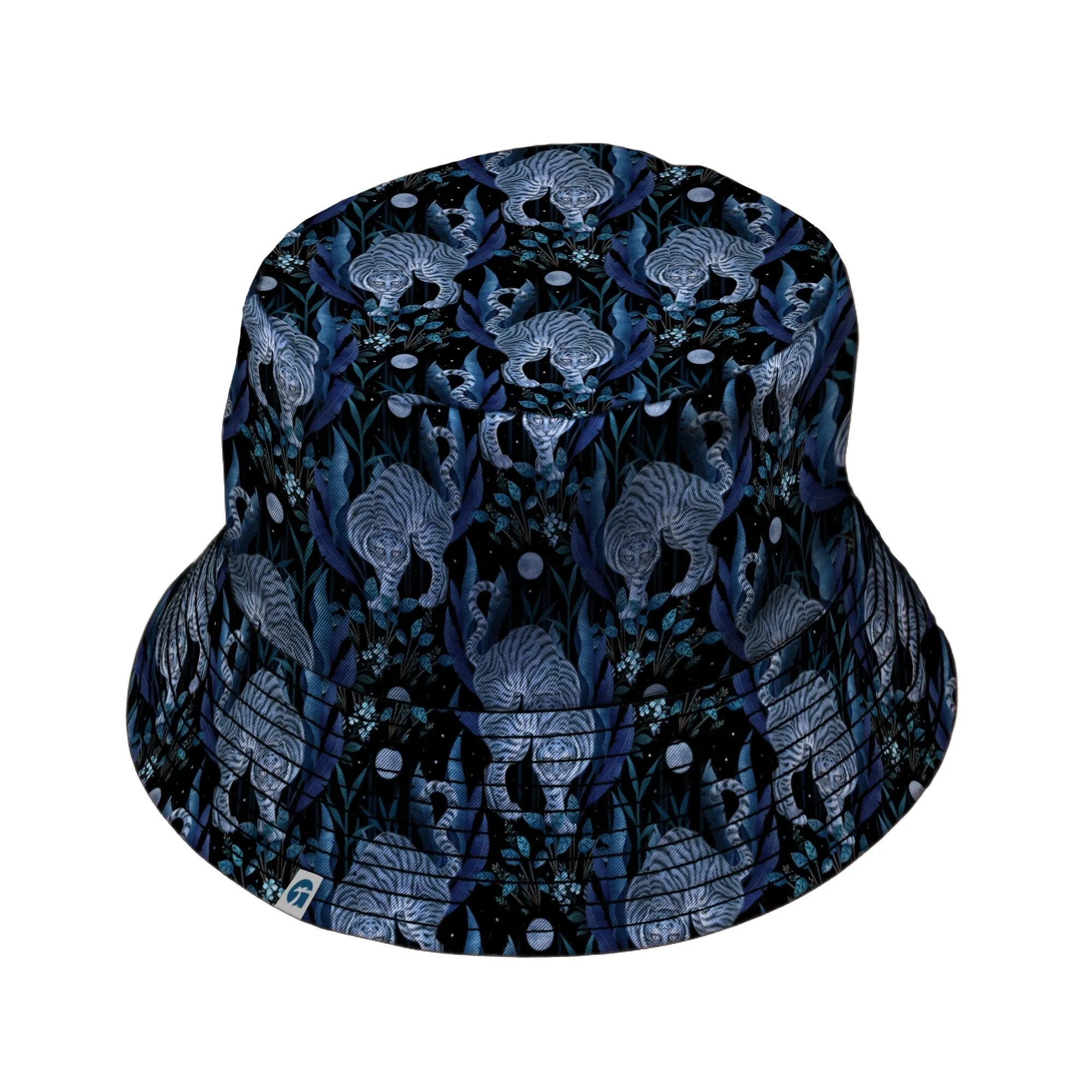 Year of the Tiger Blue Bucket Hat